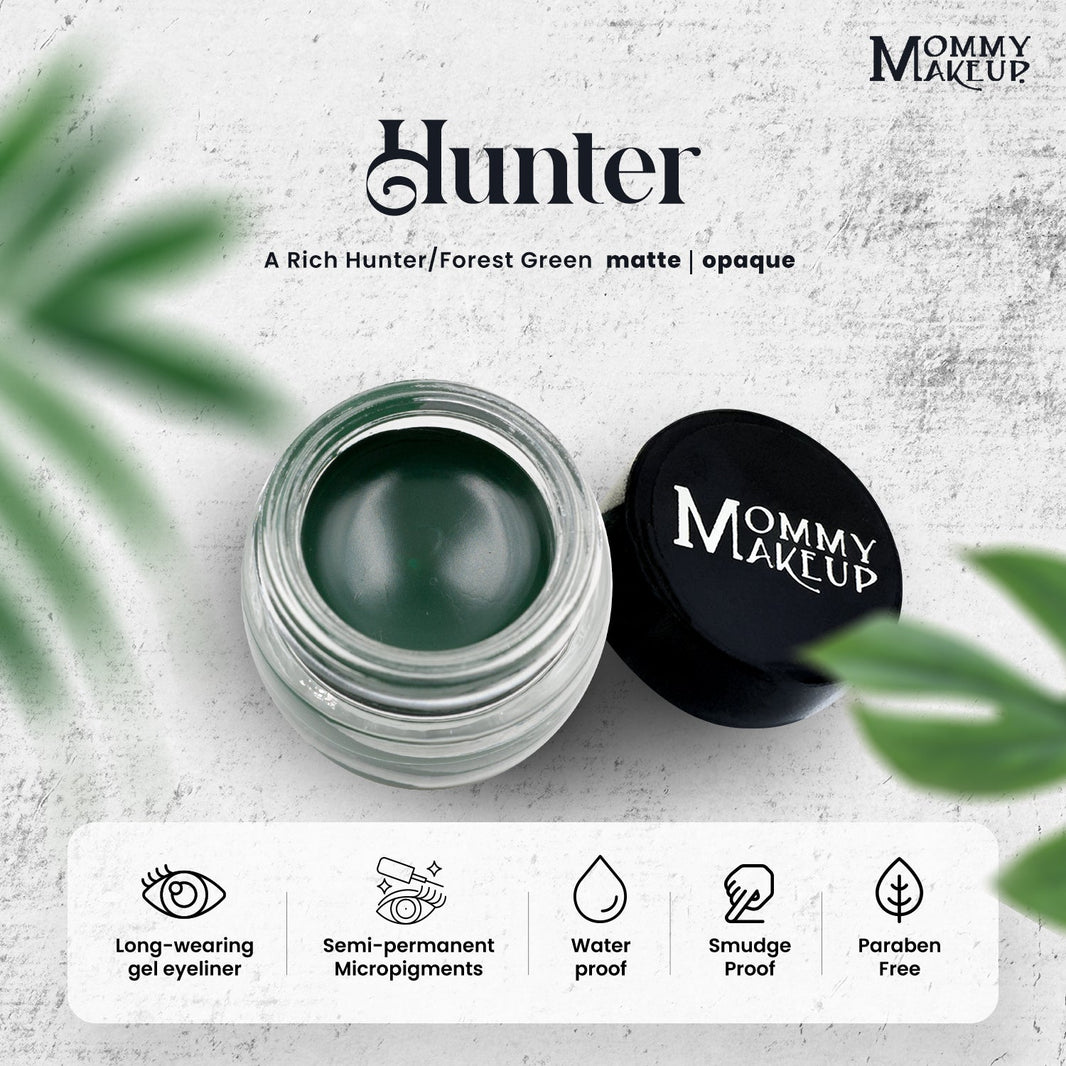 Hunter Stay Put Waterproof Gel Eyeliner w/ Micropigments-Hunter Stay Put Waterproof Gel Eyeliner w/ Micropigments