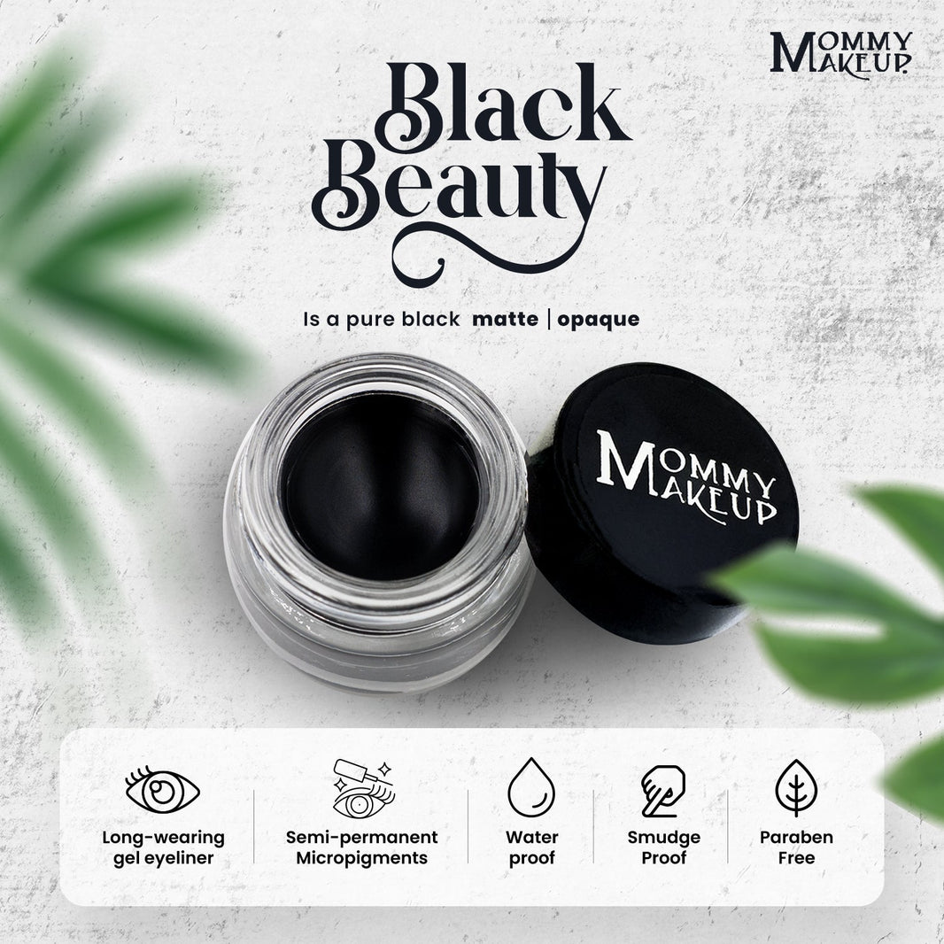 Black Beauty Stay Put Waterproof Gel Eyeliner w/ Micropigments-Black Beauty Stay Put Waterproof Gel Eyeliner w/ Micropigments