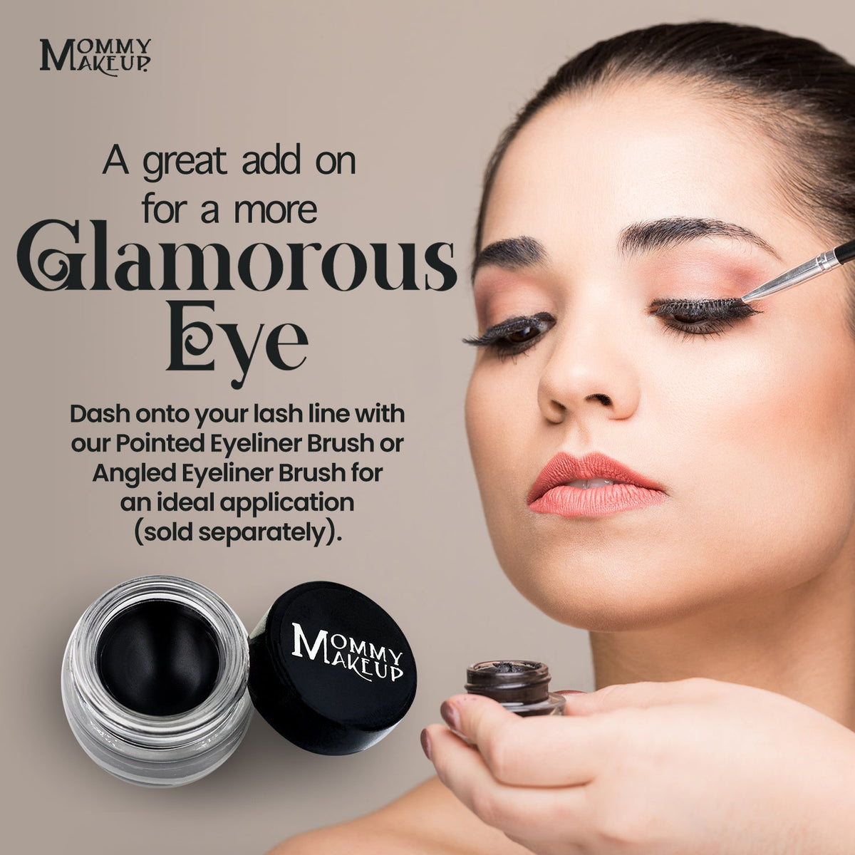 Black Beauty Stay Put Waterproof Gel Eyeliner w/ Micropigments-Black Beauty Stay Put Waterproof Gel Eyeliner w/ Micropigments