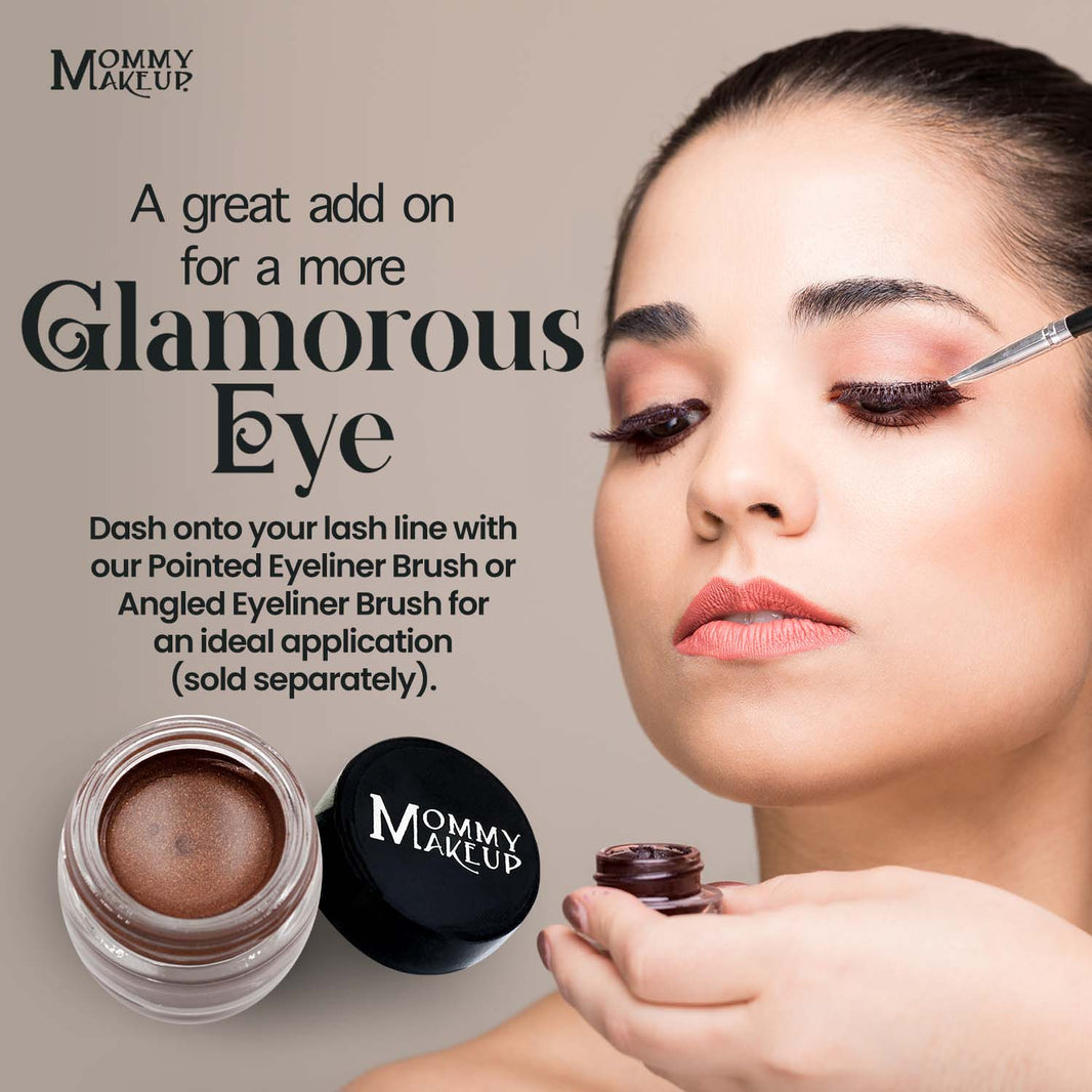 Chocolate Sizzle Stay Put Waterproof Gel Eyeliner w/ Micropigments-Chocolate Sizzle Stay Put Waterproof Gel Eyeliner w/ Micropigments