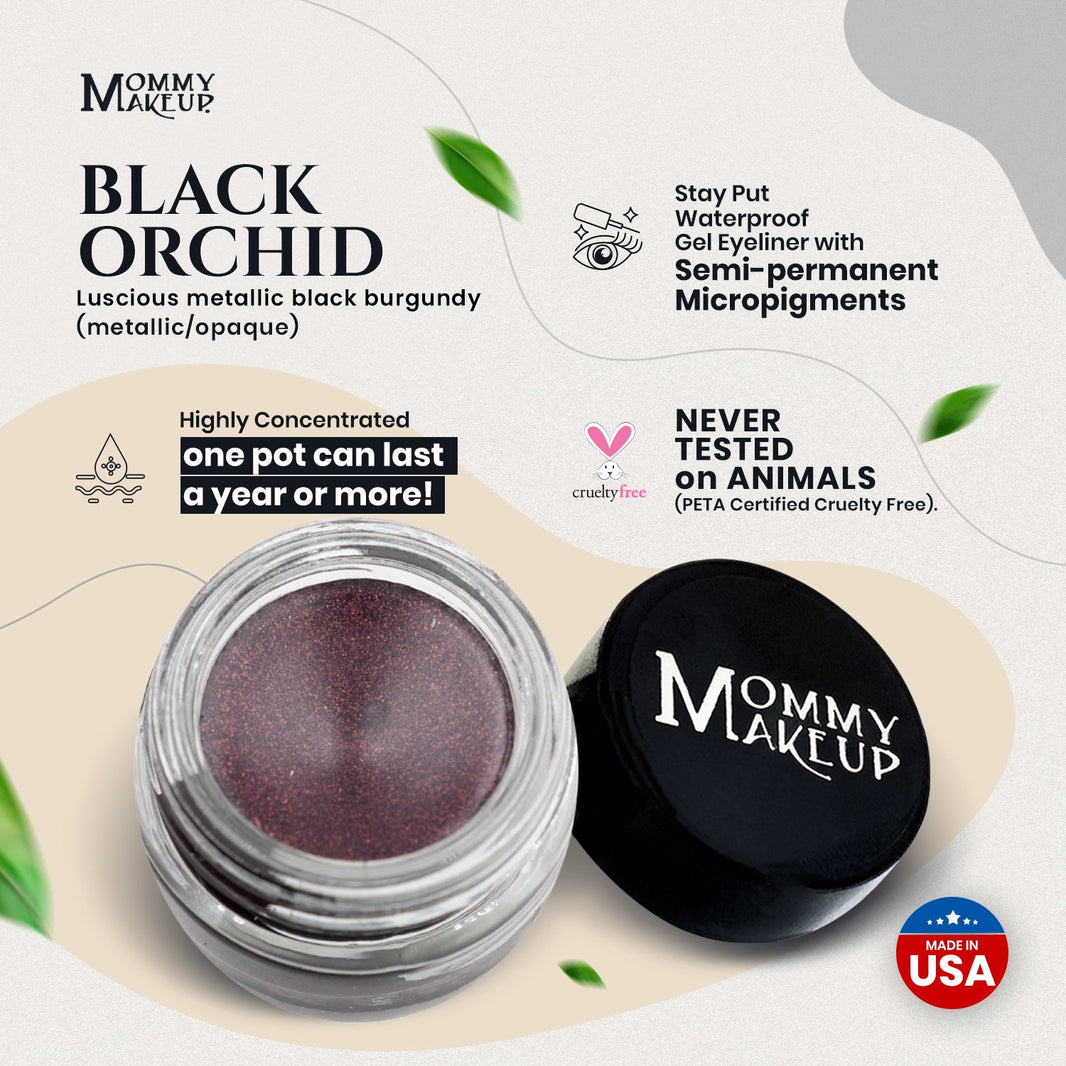 Black Orchid Stay Put Waterproof Gel Eyeliner w/ Micropigments-Black Orchid Stay Put Waterproof Gel Eyeliner w/ Micropigments