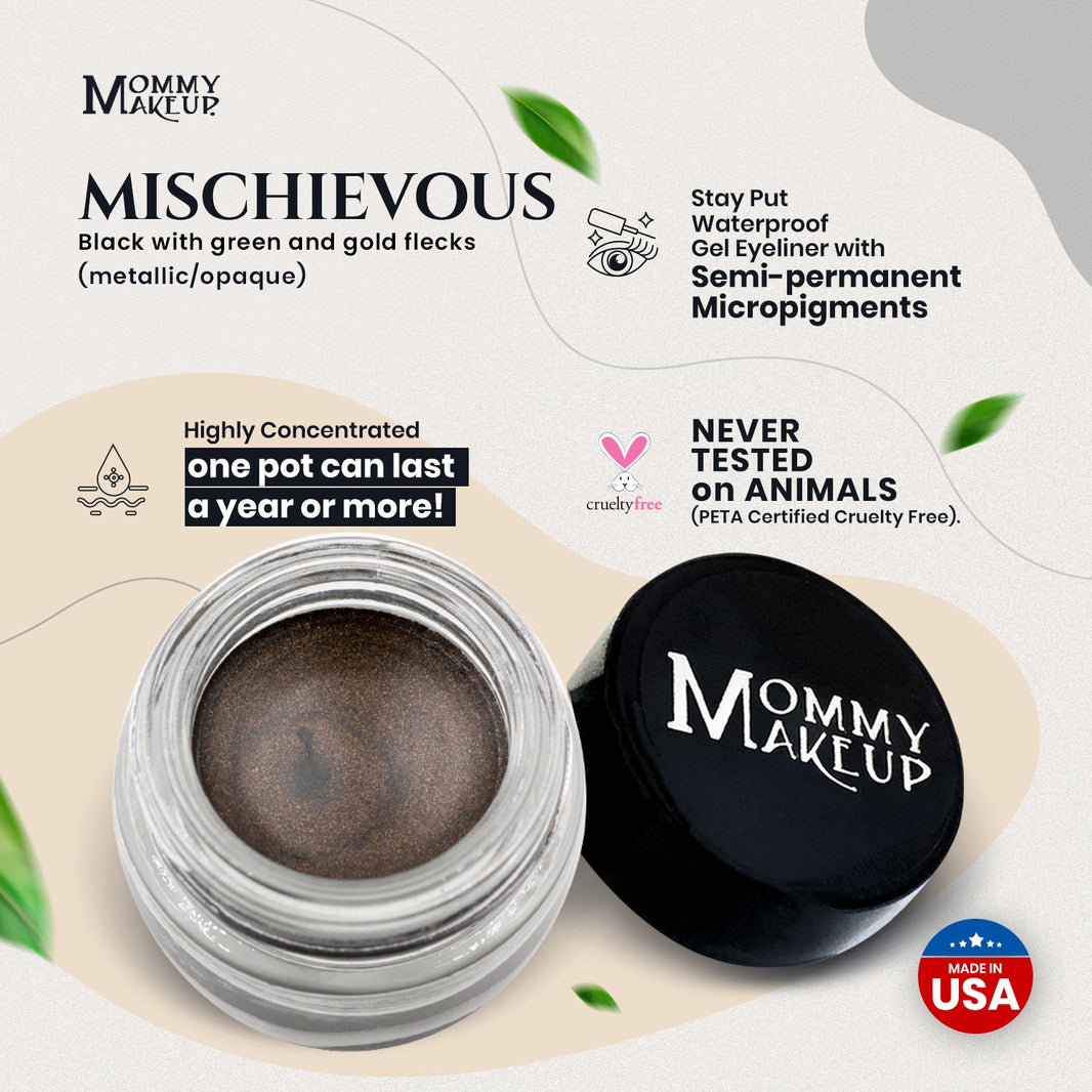 Stay Put Waterproof Gel Eyeliner w/ Micropigments - Mischievous-Stay Put Waterproof Gel Eyeliner w/ Micropigments - Mischievous