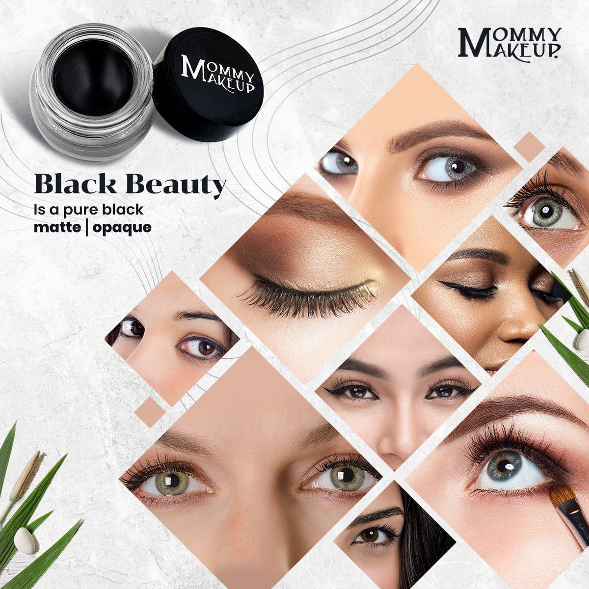 Black Beauty Stay Put Waterproof Gel Eyeliner w/ Micropigments-Black Beauty Stay Put Waterproof Gel Eyeliner w/ Micropigments