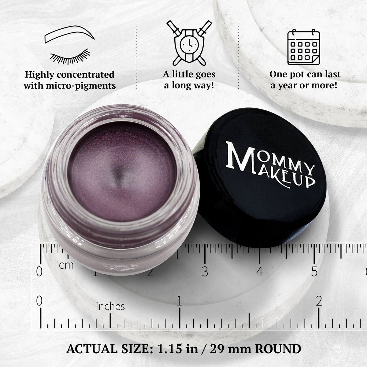 Amethyst Stay Put Waterproof Gel Eyeliner w/ Micropigments-Amethyst Stay Put Waterproof Gel Eyeliner w/ Micropigments