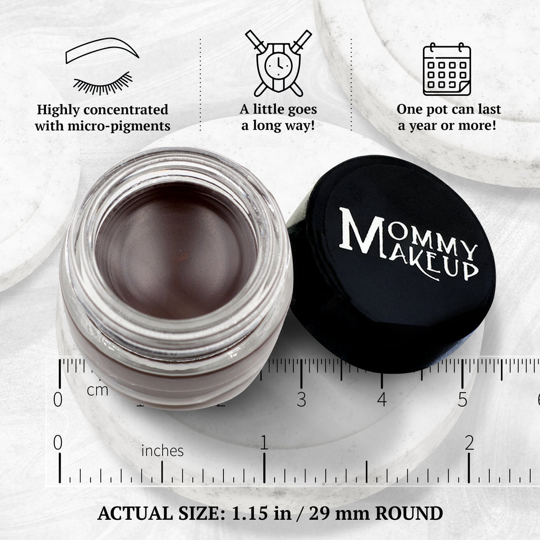 Chocolate Kiss Stay Put Waterproof Gel Eyeliner w/ Micropigments-Chocolate Kiss Stay Put Waterproof Gel Eyeliner w/ Micropigments