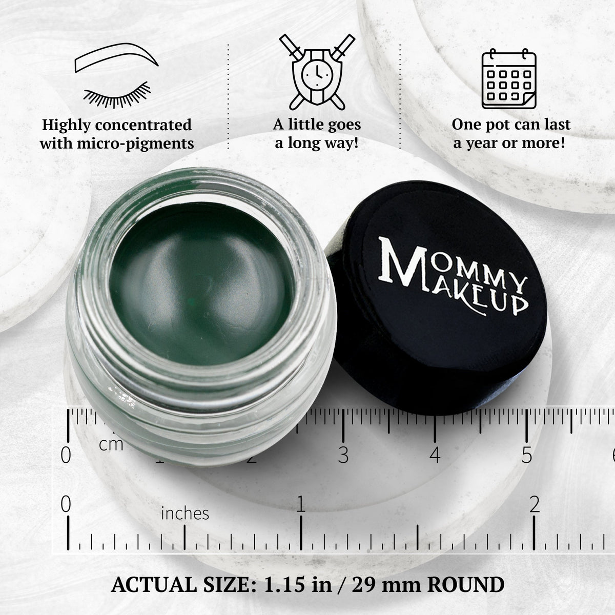 Hunter Stay Put Waterproof Gel Eyeliner w/ Micropigments-Hunter Stay Put Waterproof Gel Eyeliner w/ Micropigments