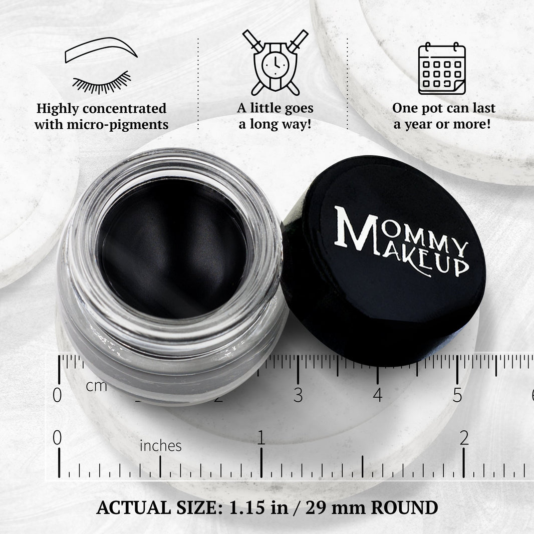 Black Beauty Stay Put Waterproof Gel Eyeliner w/ Micropigments-Black Beauty Stay Put Waterproof Gel Eyeliner w/ Micropigments