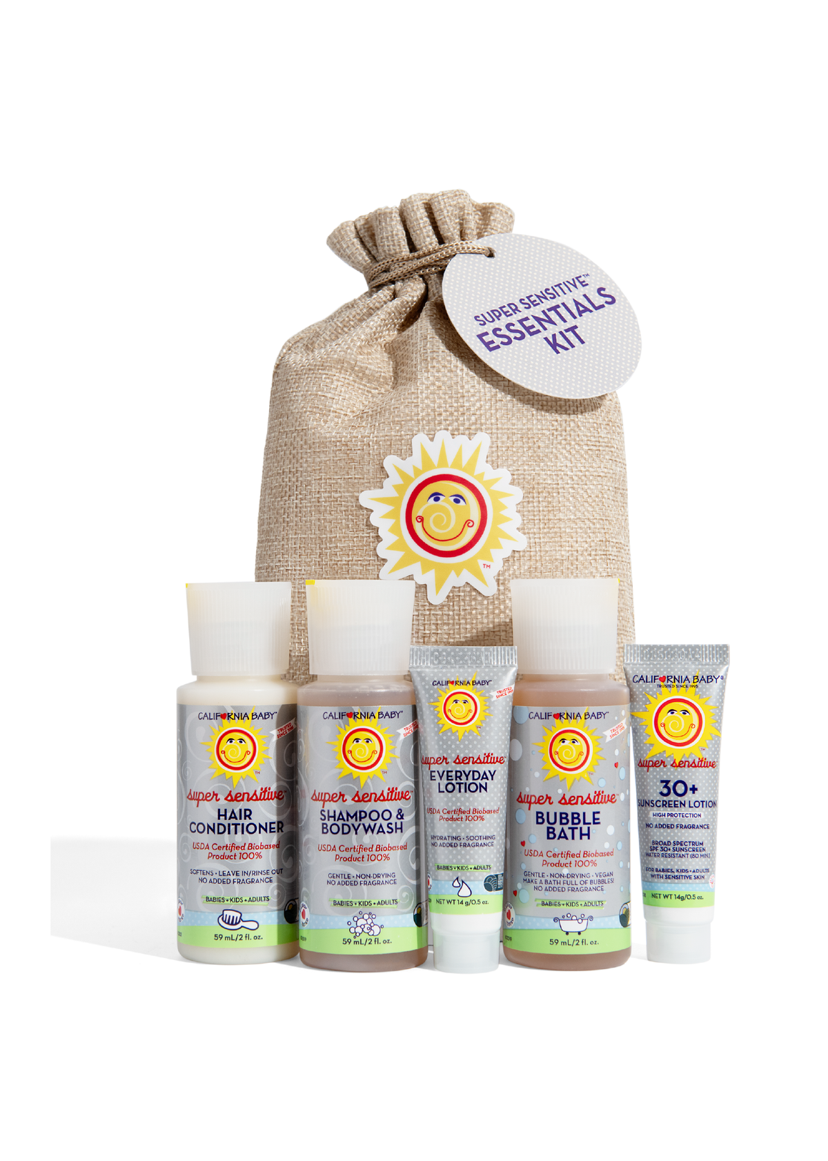 (No Fragrance) Super Sensitive™ Essentials Kit-(No Fragrance) Super Sensitive™ Essentials Kit