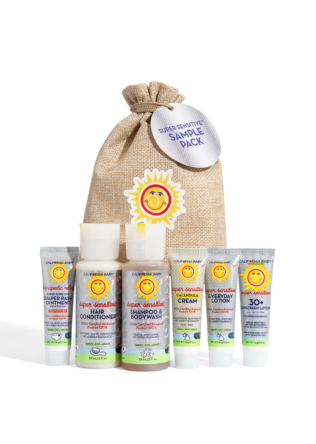 (No Fragrance) Super Sensitive™ Sample Pack-(No Fragrance) Super Sensitive™ Sample Pack