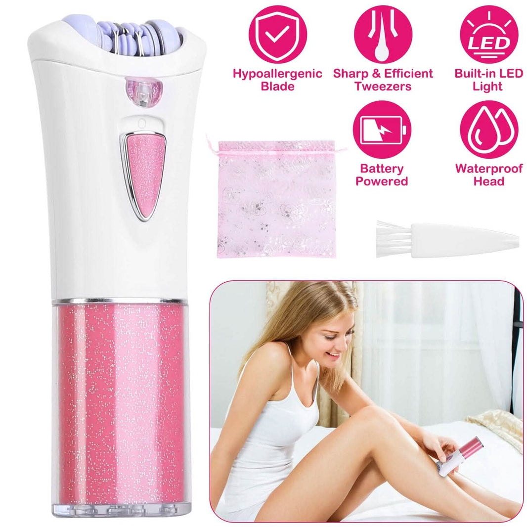 Glide Epilator Women Shaver Facial Body Hair Remover-Glide Epilator Women Shaver Facial Body Hair Remover