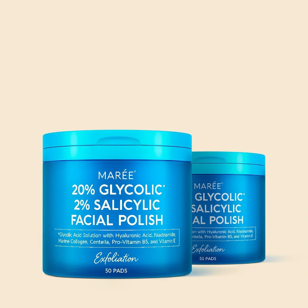 Glycolic & Salicylic Acid Peel Pads-Glycolic & Salicylic Acid Peel Pads