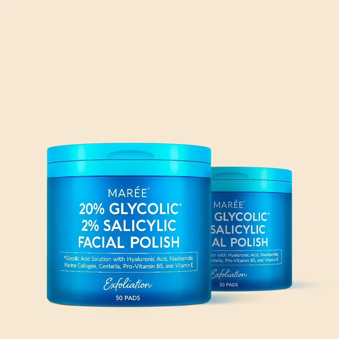 Glycolic & Salicylic Acid Peel Pads-Glycolic & Salicylic Acid Peel Pads