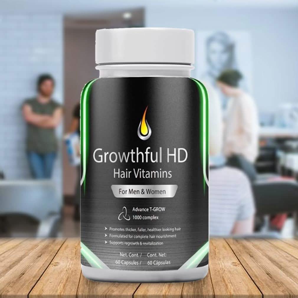 Growthful HD Hair Vitamins for Men and Women-Growthful HD Hair Vitamins for Men and Women