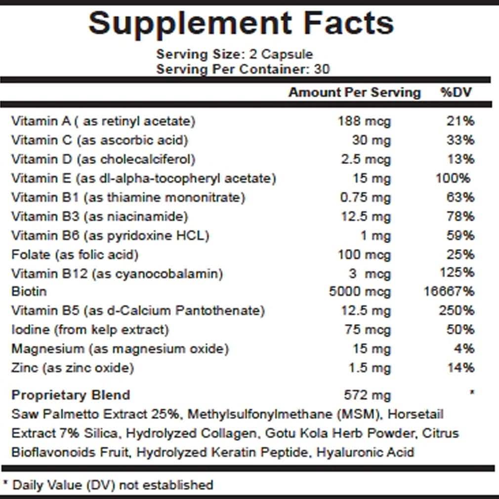 Growthful HD Hair Vitamins for Men and Women-Growthful HD Hair Vitamins for Men and Women