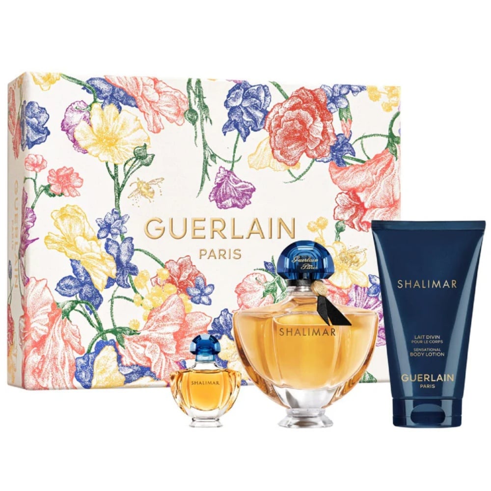 Guerlain Shalimar Womans Eau De Parfum Gift Set Trio-Guerlain Shalimar Womans Eau De Parfum Gift Set Trio