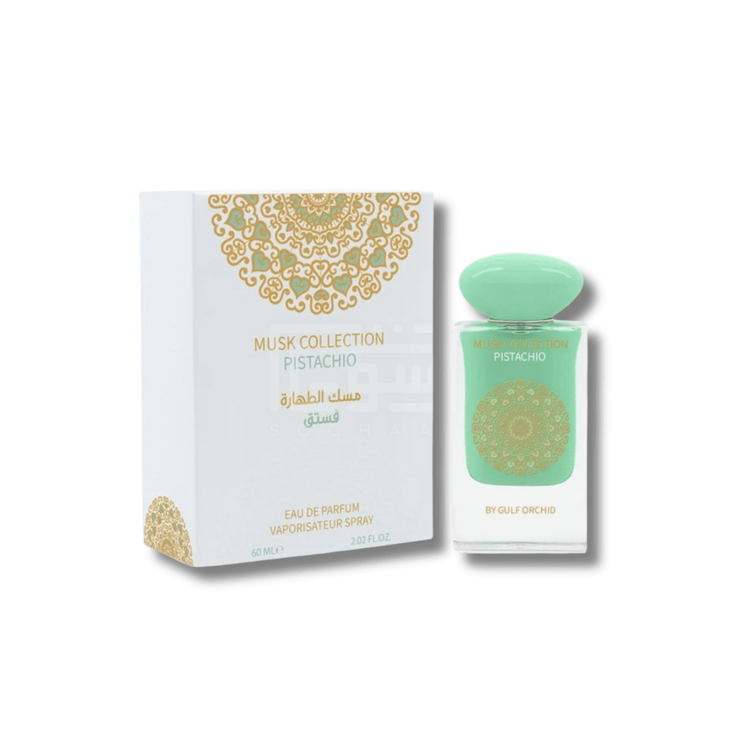 Gulf Orchid Musk Collection Pistachio EDP Unisex 60ml-Gulf Orchid Musk Collection Pistachio EDP Unisex 60ml