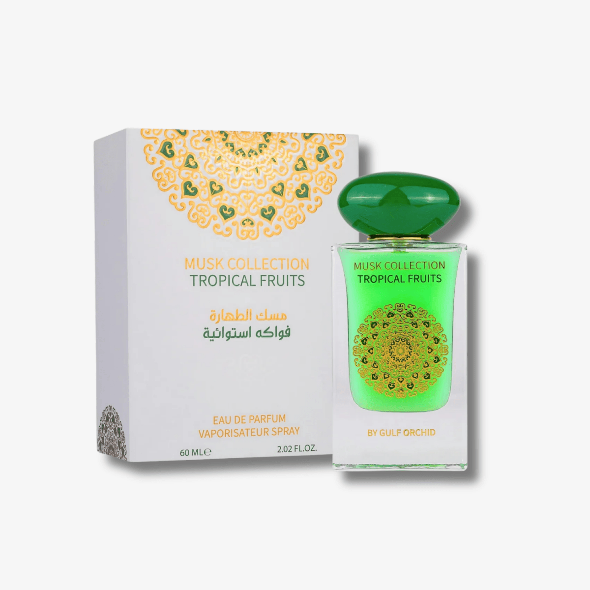 Gulf Orchid Musk Collection Tropical Fruits EDP Unisex 60ml-Gulf Orchid Musk Collection Tropical Fruits EDP Unisex 60ml