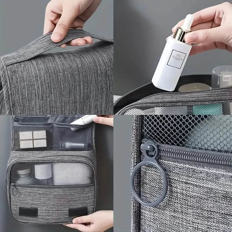 Hanging Toiletry Large Capacity Storage Bag-Hanging Toiletry Large Capacity Storage Bag