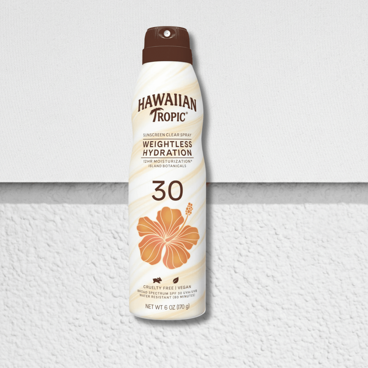 Hawaiian Tropic Sunscreen Clear Spray Weightless Hydration SPF 30 6oz-Hawaiian Tropic Sunscreen Clear Spray Weightless Hydration SPF 30 6oz