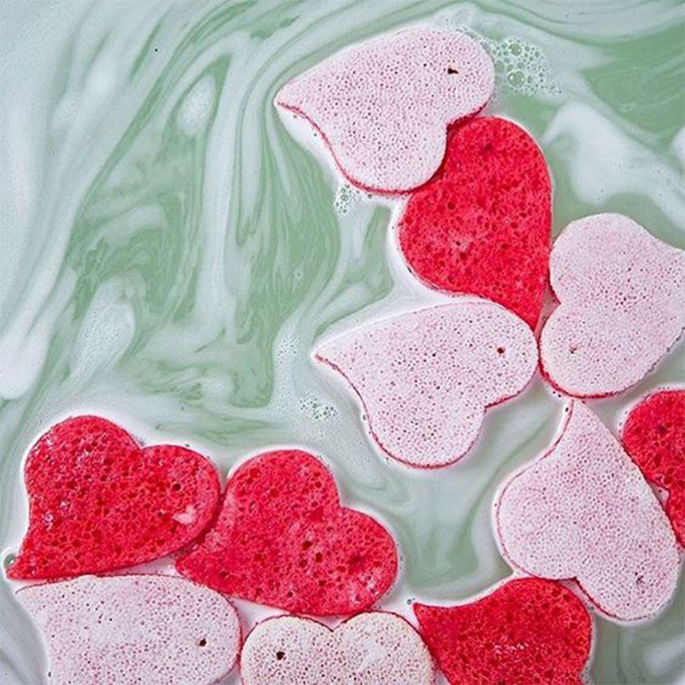 You Have My Heart on a String: Boxed Heart Shaped Sponge-You Have My Heart on a String: Boxed Heart Shaped Sponge