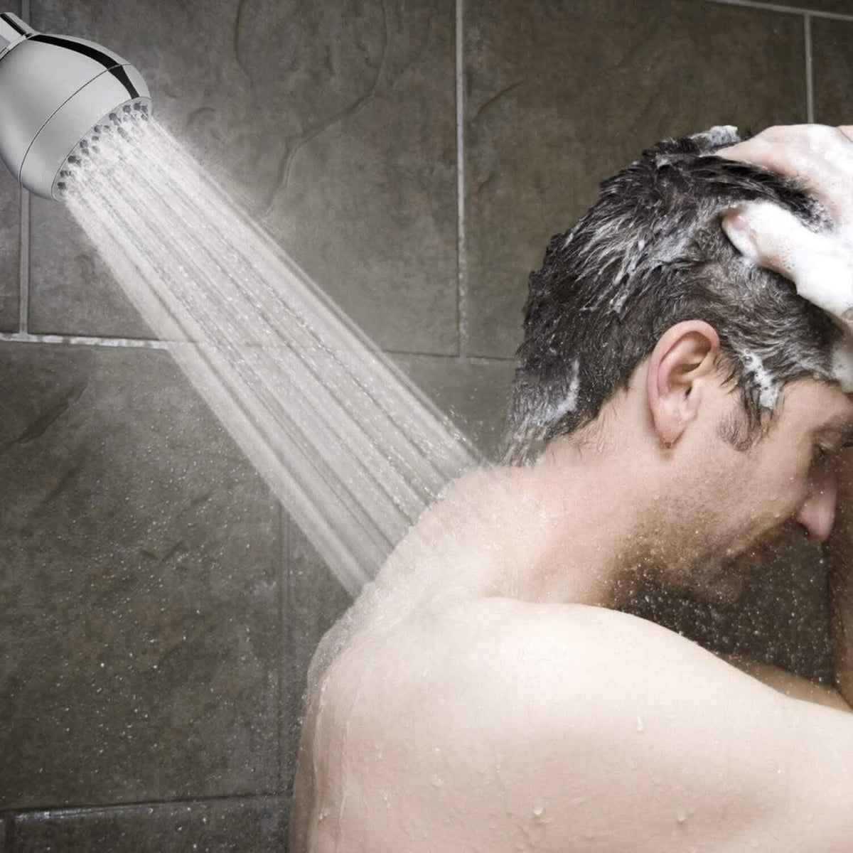 High Pressure Shower Head 3" Anti-clog Anti-leak Fixed with Adjustable Swivel Brass Ball Joint-High Pressure Shower Head 3" Anti-clog Anti-leak Fixed with Adjustable Swivel Brass Ball Joint