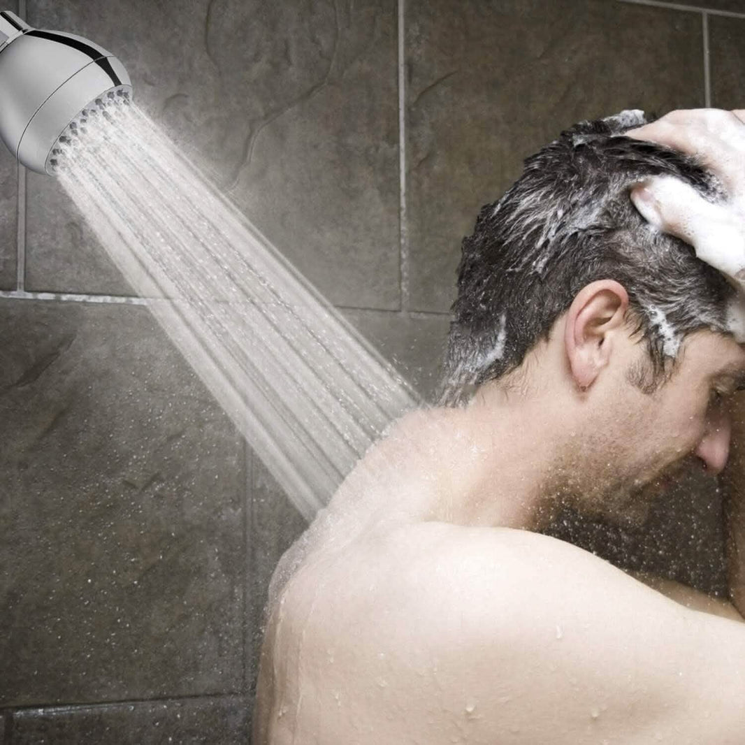 High Pressure Shower Head 3" Anti-clog Anti-leak Fixed with Adjustable Swivel Brass Ball Joint-High Pressure Shower Head 3" Anti-clog Anti-leak Fixed with Adjustable Swivel Brass Ball Joint