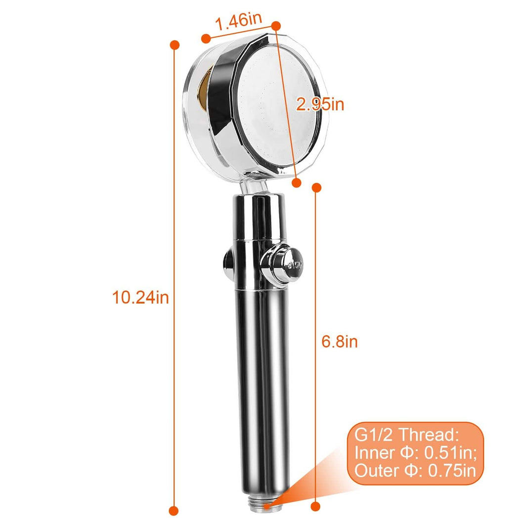 High Pressure Shower Head 360¬∞ Rotating Water Saving Handheld Shower Head-High Pressure Shower Head 360¬∞ Rotating Water Saving Handheld Shower Head