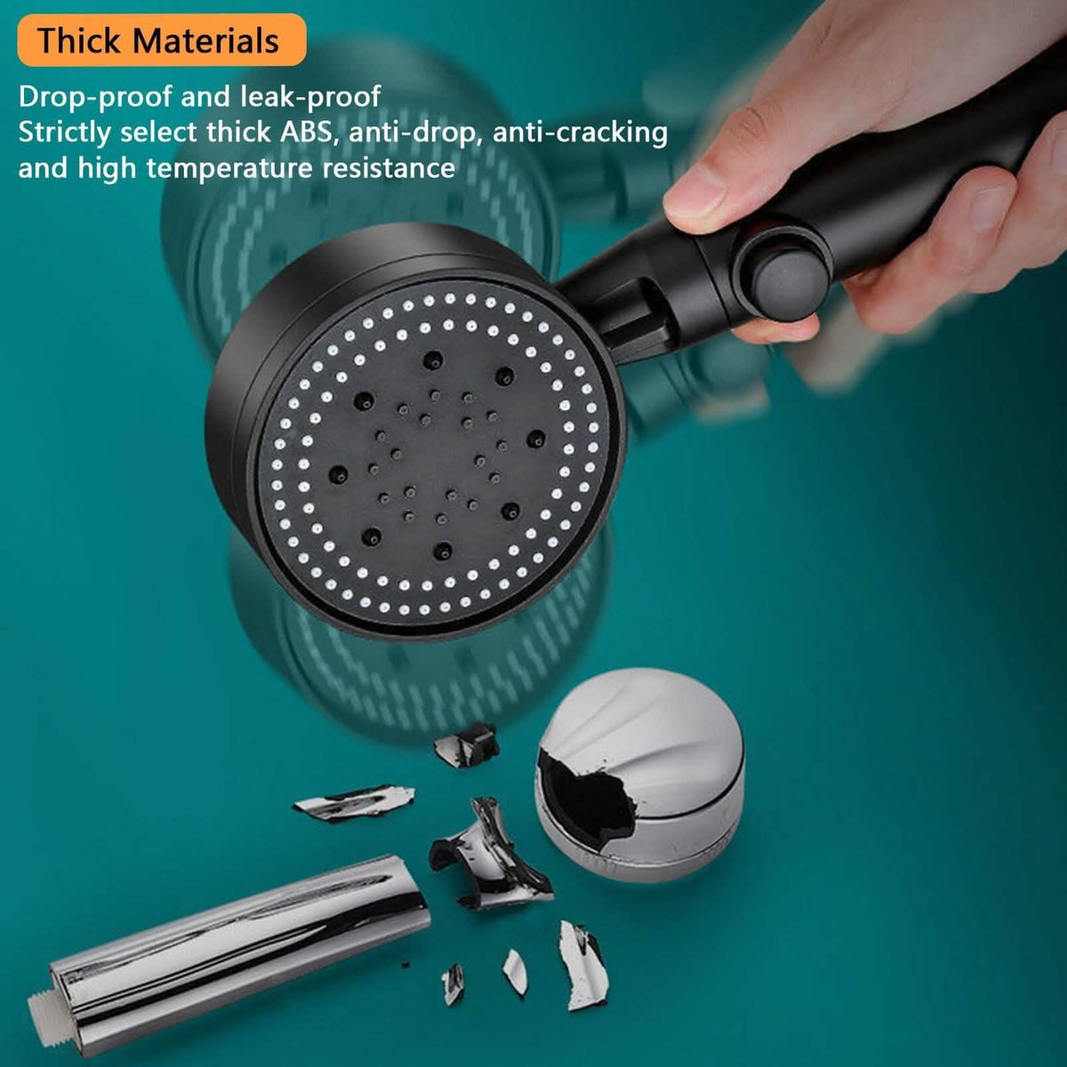 High-Pressure Shower Head 5-Modes Adjustable Faucet Aerator Water Saving-High-Pressure Shower Head 5-Modes Adjustable Faucet Aerator Water Saving