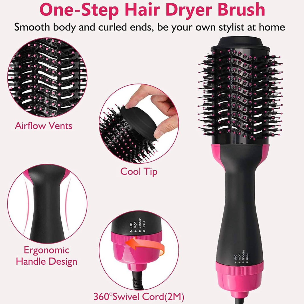 HIPPIH Hot Air Brush Styler and Dryer-HIPPIH Hot Air Brush Styler and Dryer