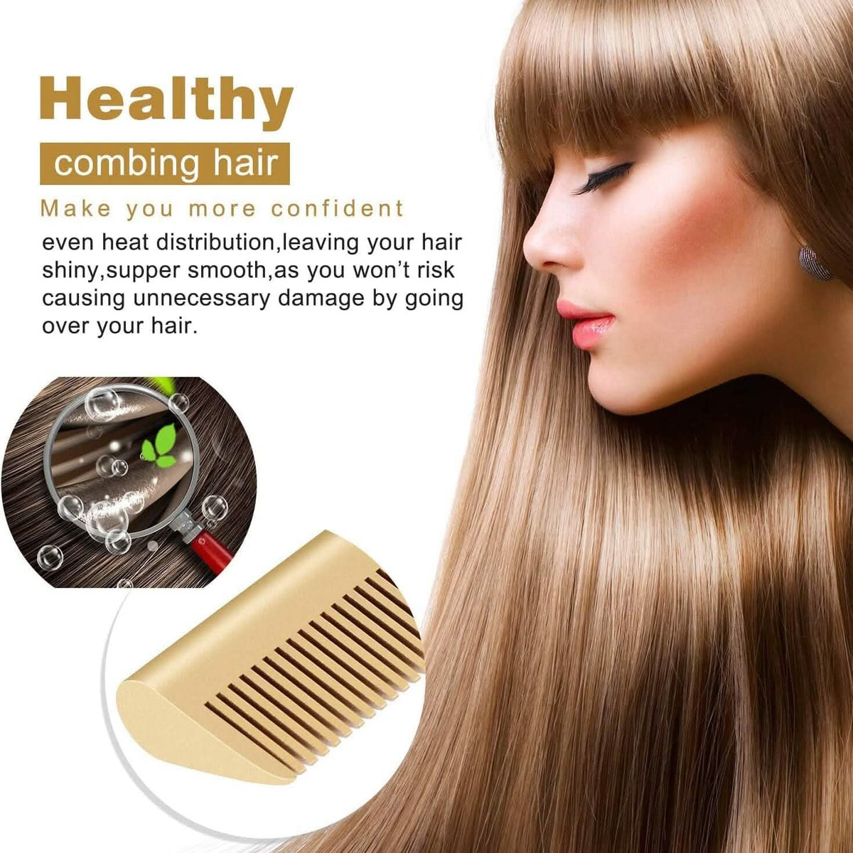 Hot Comb Hair Straightener Comb-Hot Comb Hair Straightener Comb