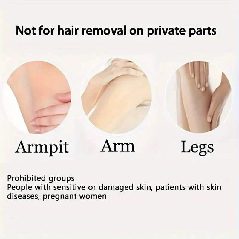 Hot Crystal Physical Hair Removal Eraser Glass Hair Remover Painless Epilator-Hot Crystal Physical Hair Removal Eraser Glass Hair Remover Painless Epilator