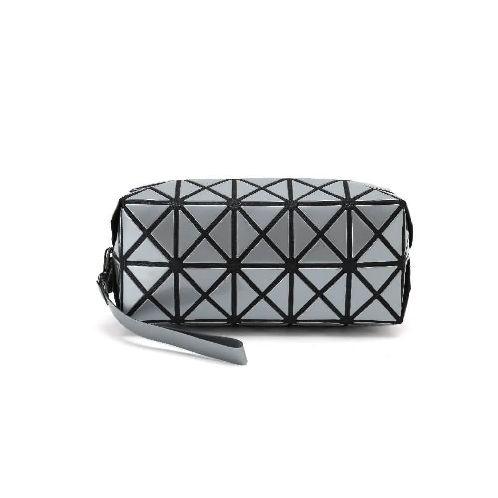 Diamond Design Cosmetic Travel Bag - Assorted Colors-Diamond Design Cosmetic Travel Bag - Assorted Colors