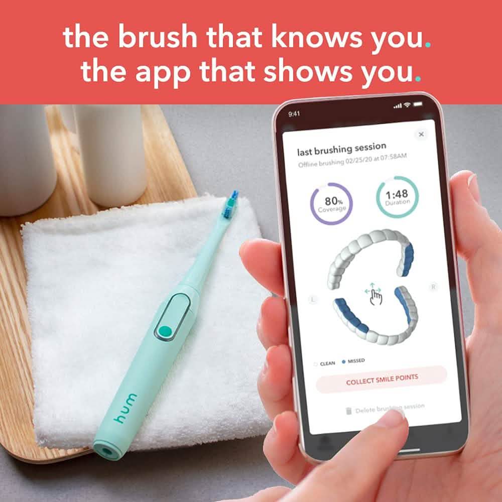 hum by Colgate Smart Electric Toothbrush Kit-hum by Colgate Smart Electric Toothbrush Kit