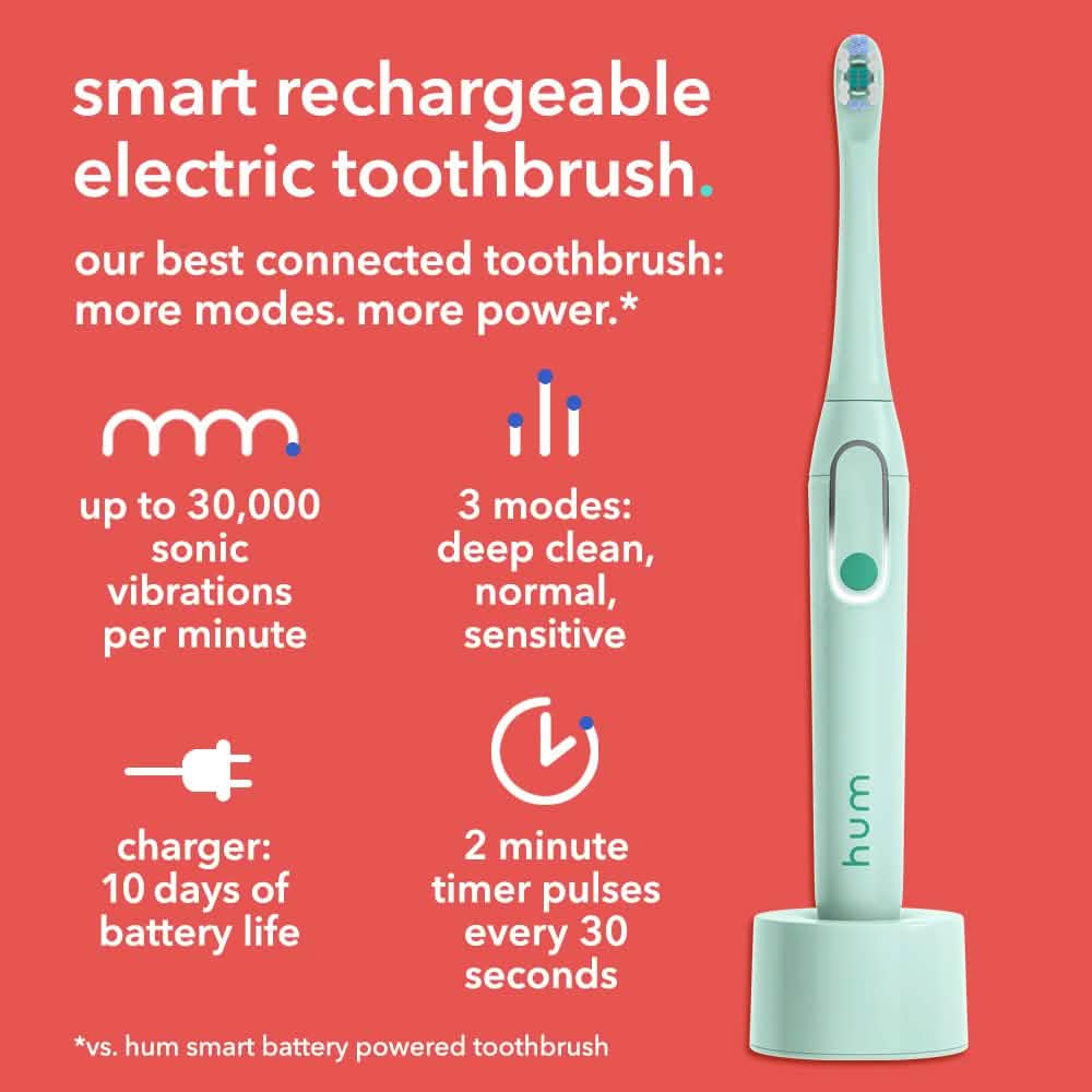 hum by Colgate Smart Electric Toothbrush Kit-hum by Colgate Smart Electric Toothbrush Kit