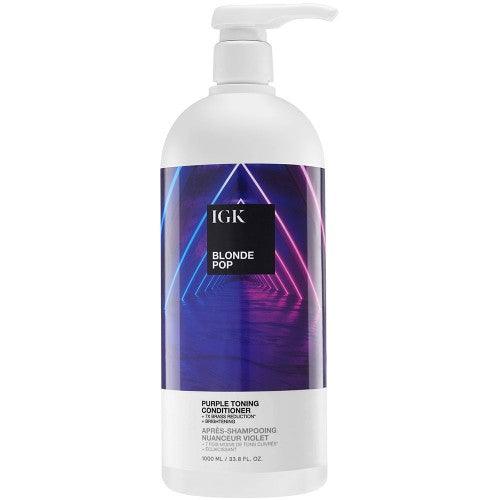 IGK BLONDE POP Purple Toning Conditioner 33.8oz-IGK BLONDE POP Purple Toning Conditioner 33.8oz