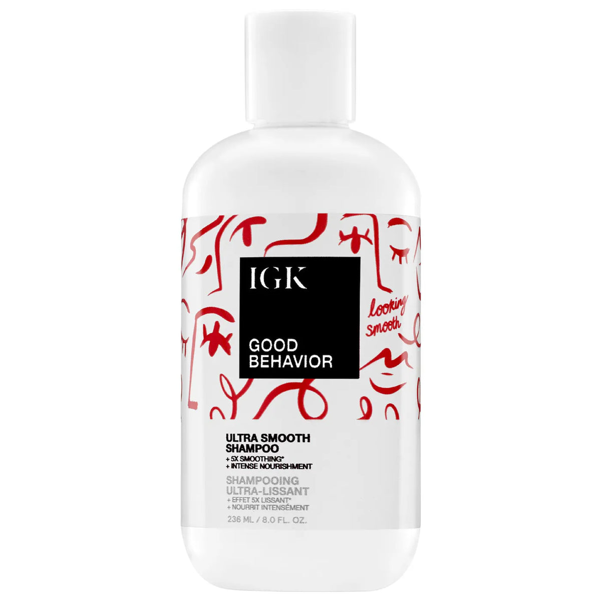 IGK Hair Good Behavior Ultra Smooth Shampoo 8 OZ-IGK Hair Good Behavior Ultra Smooth Shampoo 8 OZ