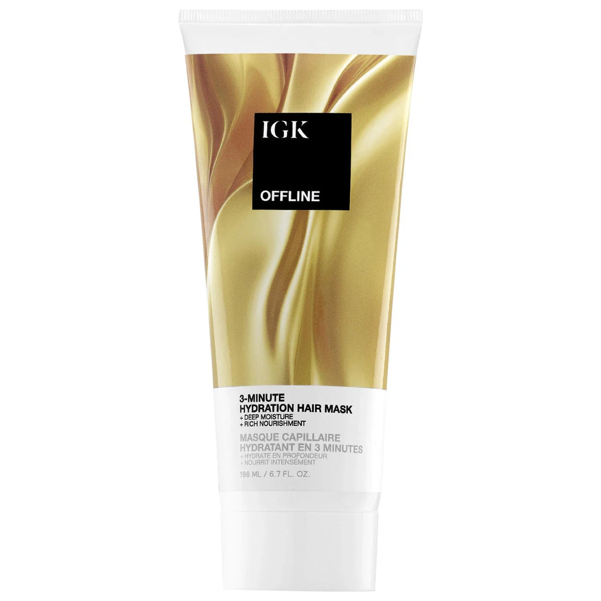 IGK Hair Offline 3 Minute Hydration Hair Mask 6.7 OZ-IGK Hair Offline 3 Minute Hydration Hair Mask 6.7 OZ
