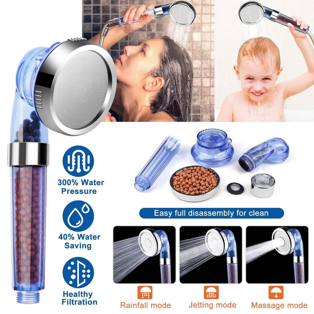 Ionic High Pressure Filter Shower Head-Ionic High Pressure Filter Shower Head