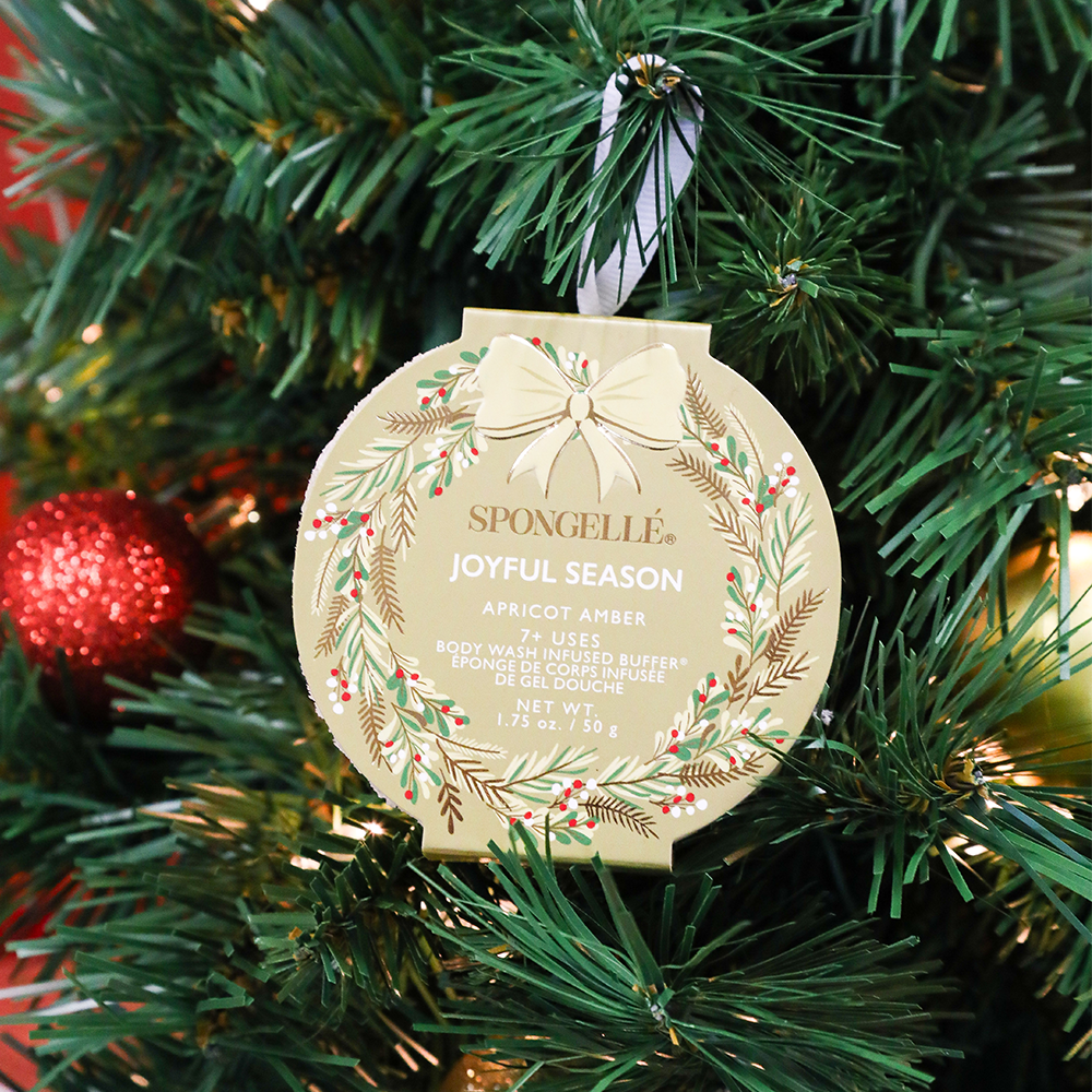 Joyful Season - Apricot Amber | Holiday Wreath-Joyful Season - Apricot Amber | Holiday Wreath