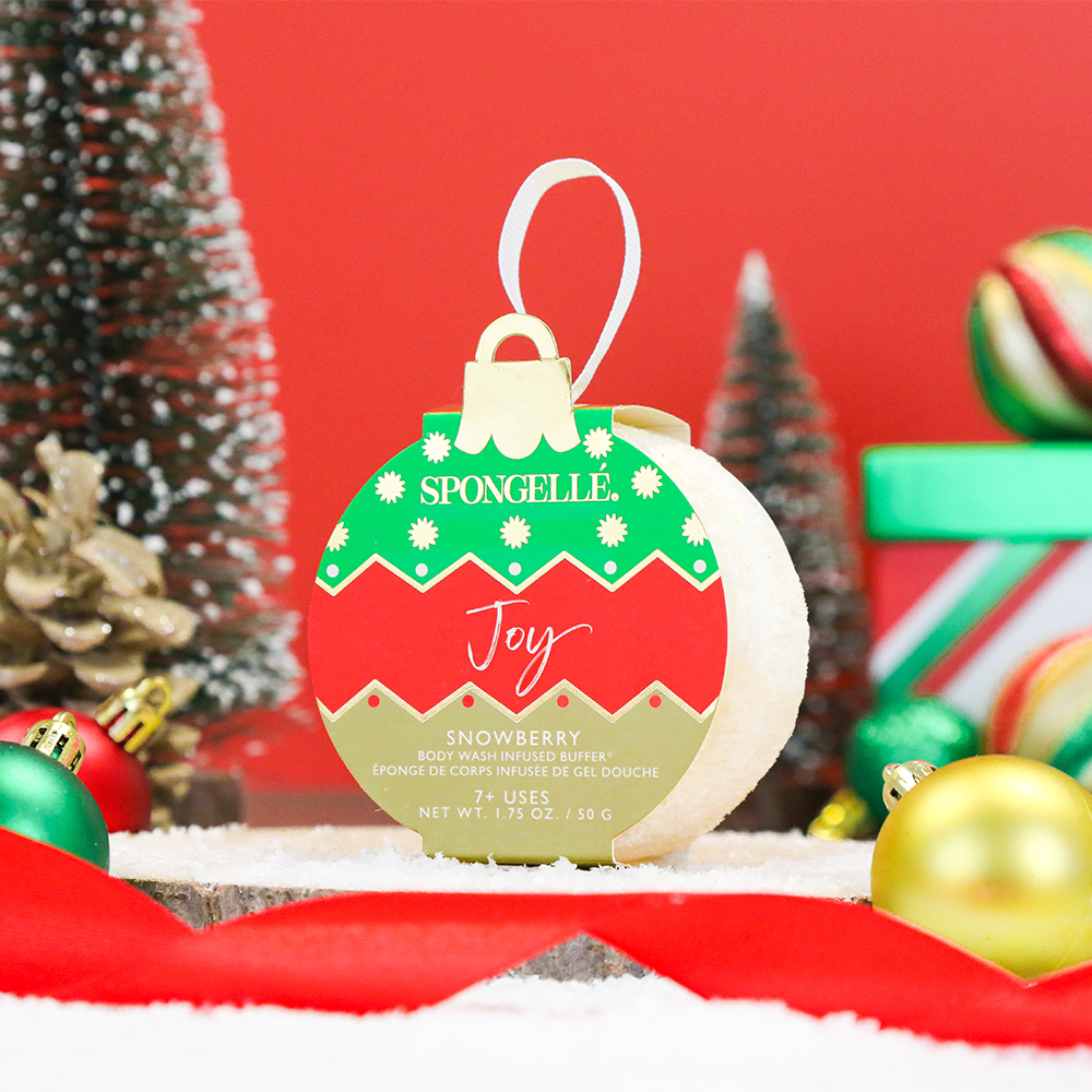 Joy - Snowberry | Holiday Ornament-Joy - Snowberry | Holiday Ornament