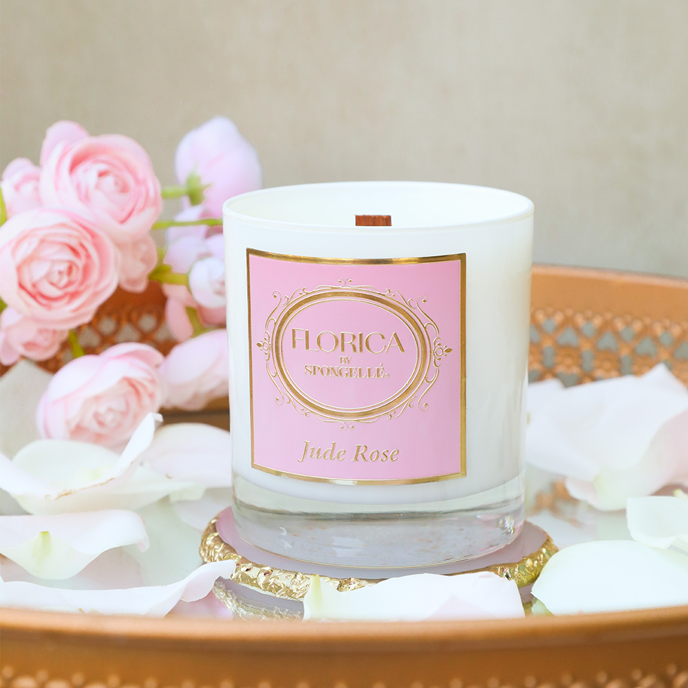 Jude Rose Candle | Florica-Jude Rose Candle | Florica