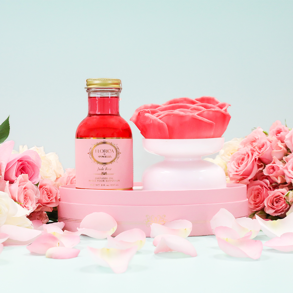 Jude Rose Floret Diffuser | Florica-Jude Rose Floret Diffuser | Florica