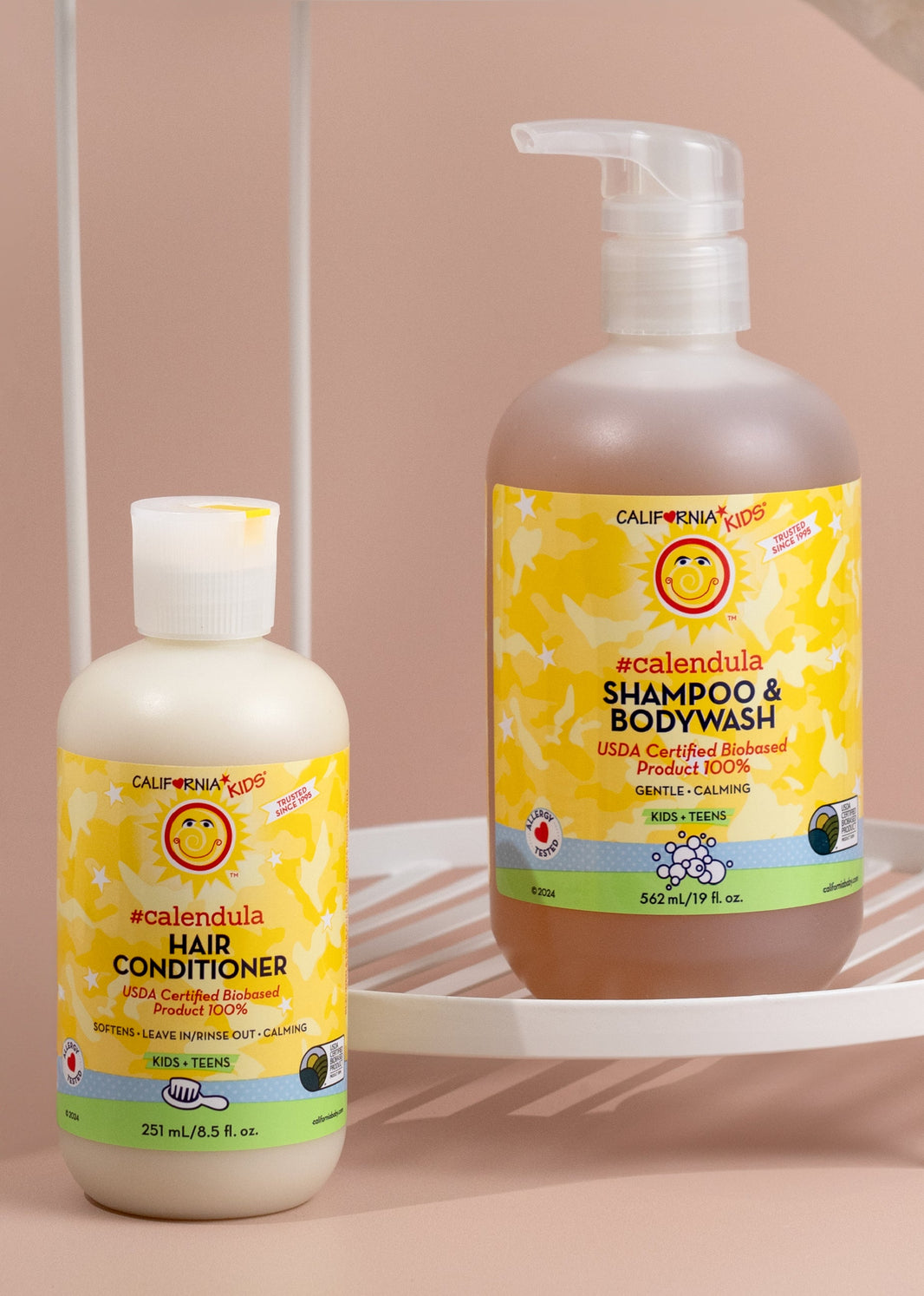 Kids #Calendula™ Shampoo + Conditioner Bundle-Kids #Calendula™ Shampoo + Conditioner Bundle