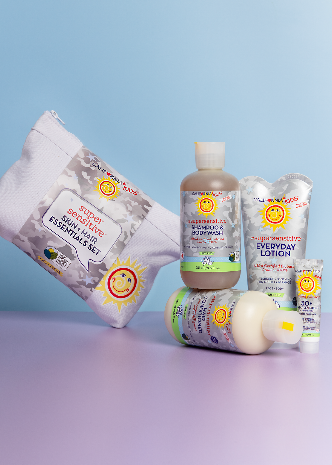 California Kids® #supersensitive™ Essentials Set-California Kids® #supersensitive™ Essentials Set