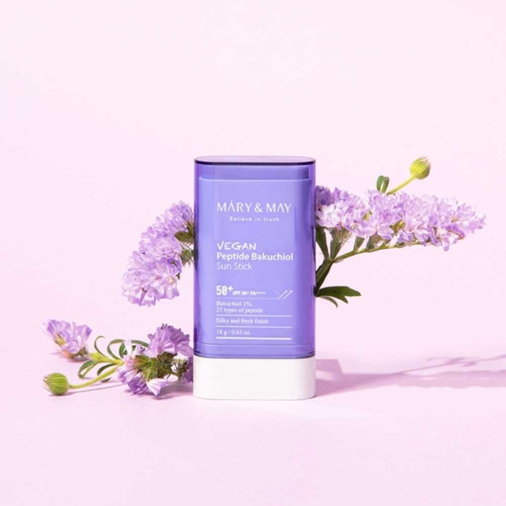 Mary & May Vegan Peptide Bakuchiol Sun Stick-Mary & May Vegan Peptide Bakuchiol Sun Stick