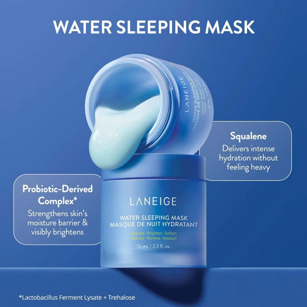 Laneige Water Sleeping Mask with Niacinamide & Squalane 2.3 Oz-Laneige Water Sleeping Mask with Niacinamide & Squalane 2.3 Oz