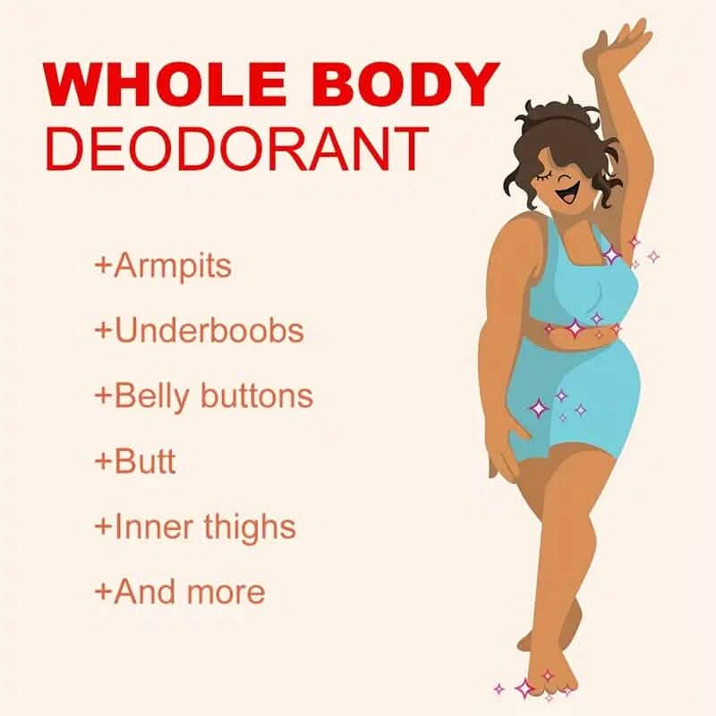 Lanemay Aluminum-Free Whole Body Deodorant Cream for Women-Lanemay Aluminum-Free Whole Body Deodorant Cream for Women