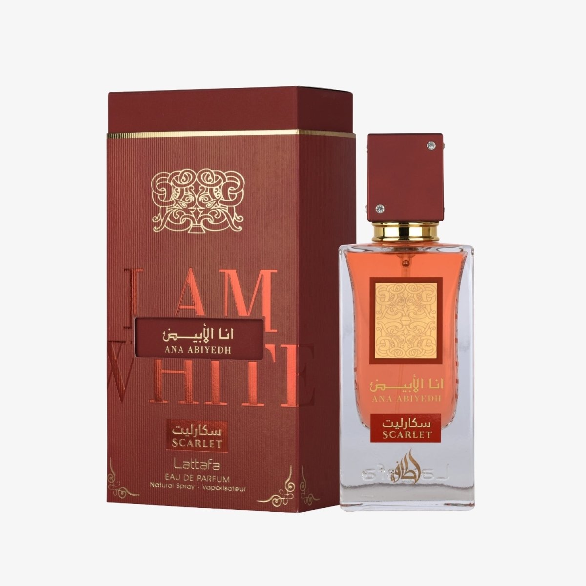 Lattafa Ana Abiyedh Scarlet Eau De Parfum 60ml Unisex-Lattafa Ana Abiyedh Scarlet Eau De Parfum 60ml Unisex