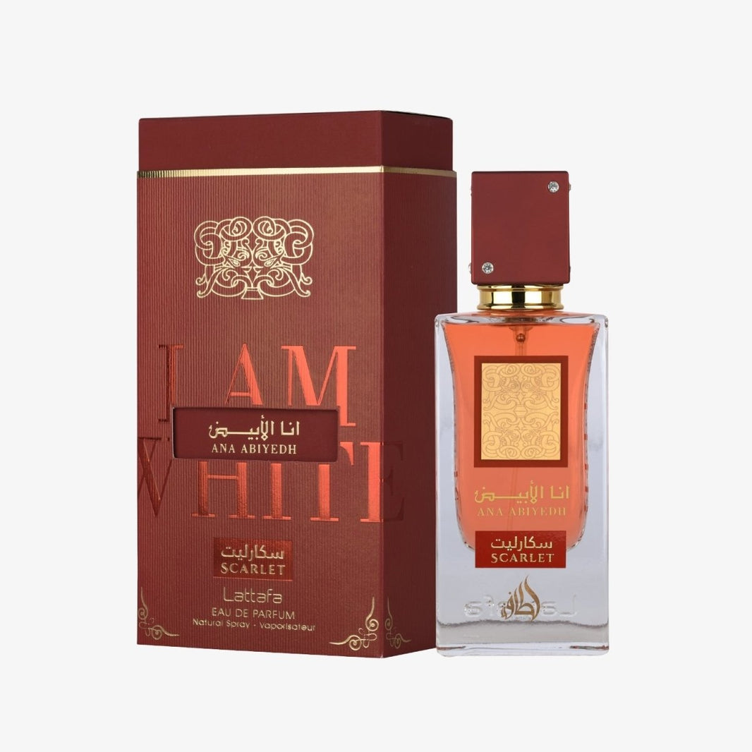 Lattafa Ana Abiyedh Scarlet Eau De Parfum 60ml Unisex-Lattafa Ana Abiyedh Scarlet Eau De Parfum 60ml Unisex
