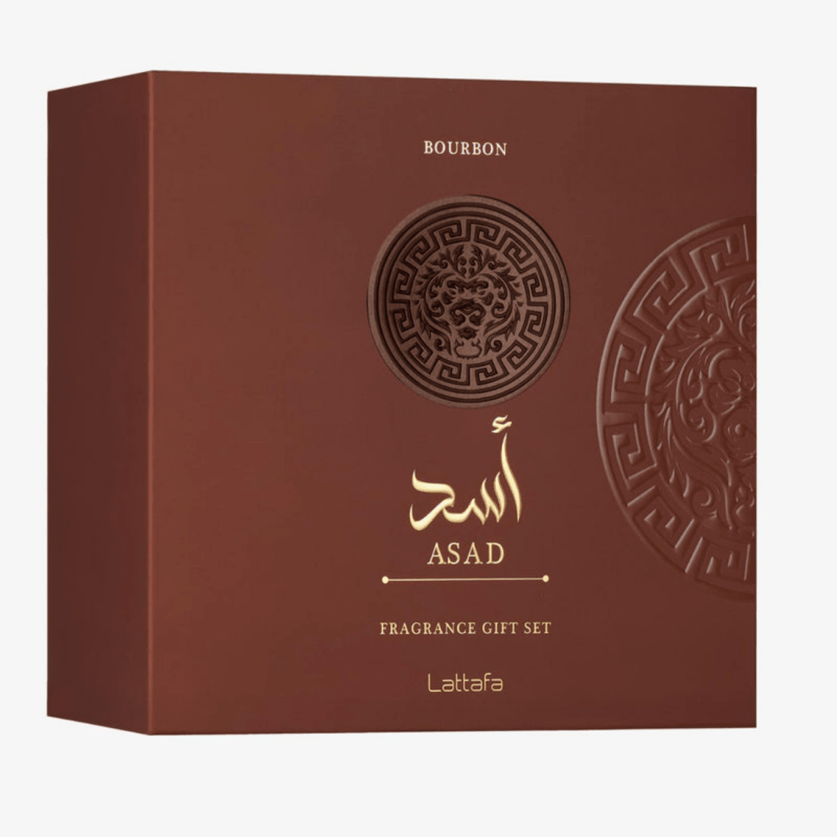 Lattafa Asad Bourbon 3 pcs Gift Set-Lattafa Asad Bourbon 3 pcs Gift Set